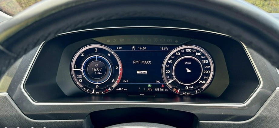 Volkswagen Tiguan cena 119900 przebieg: 150000, rok produkcji 2018 z Góra małe 781